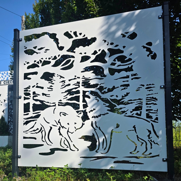 Panel ogrodzeniowy metalowy