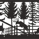 panel ogrodzeniowy metalowy