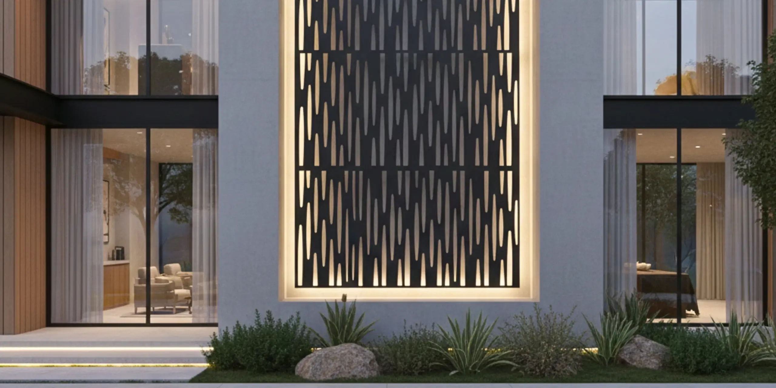 Ażurowe panele dekoracyjne w nowoczesnej architekturze