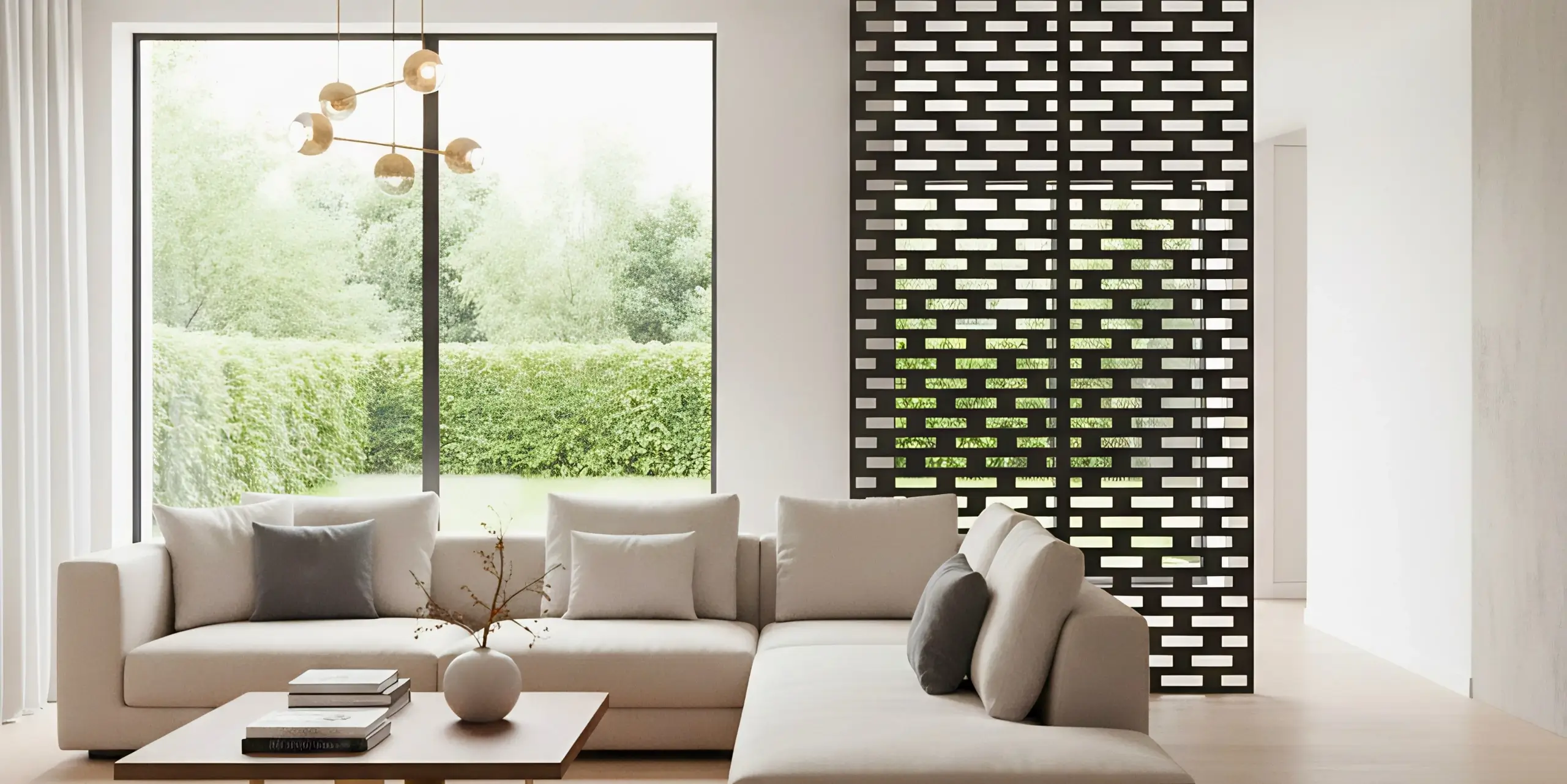 Designerskie panele ogrodzeniowe w kolorze antracytowym
